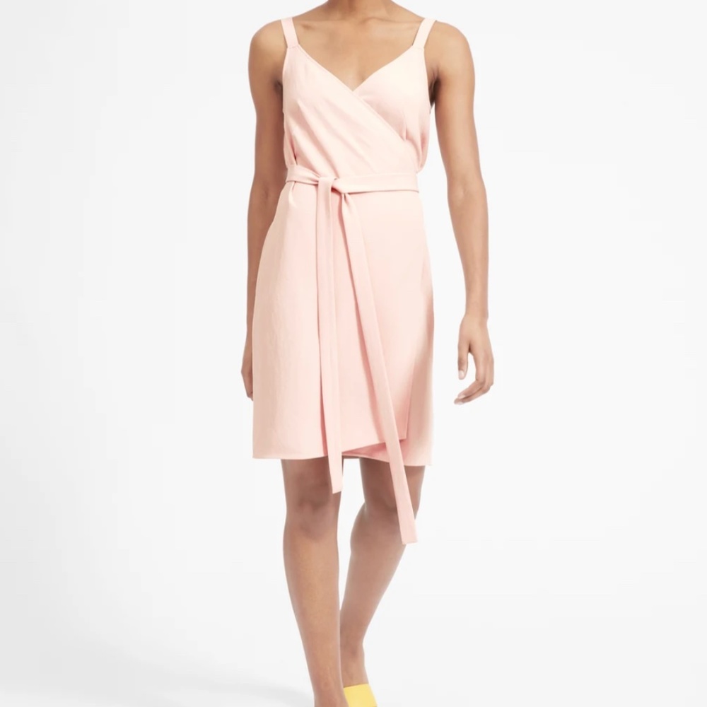 The Japanese GoWeave Tank Mini Wrap Dress Size 2